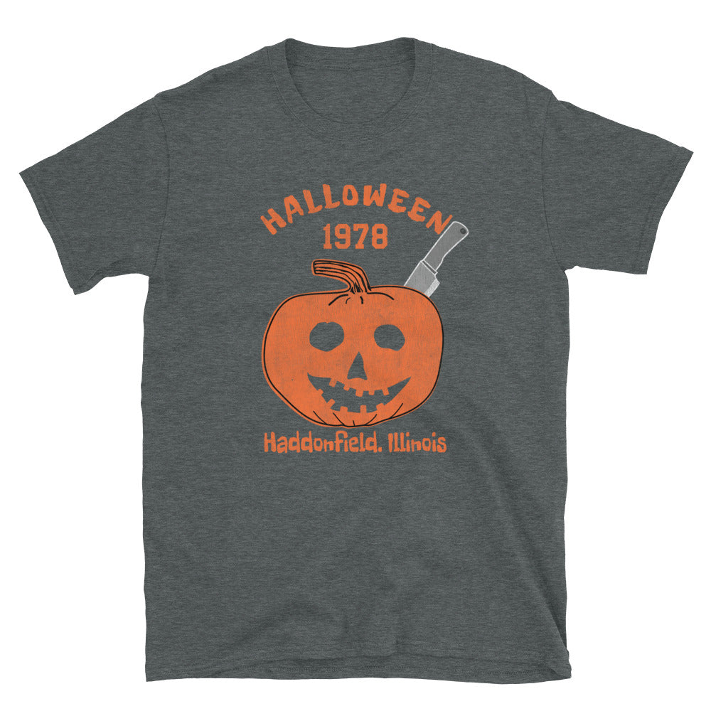 Halloween 1978 Jackolantern, Haddonfield Illinois - Captain Woody's Shirts & Beach Club