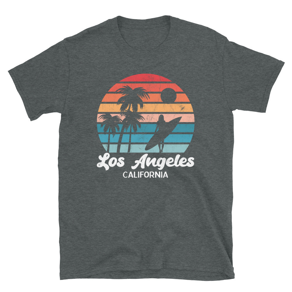 Los Angeles Surfer -  Unisex T-Shirt - Captain Woody's Shirts & Beach Club