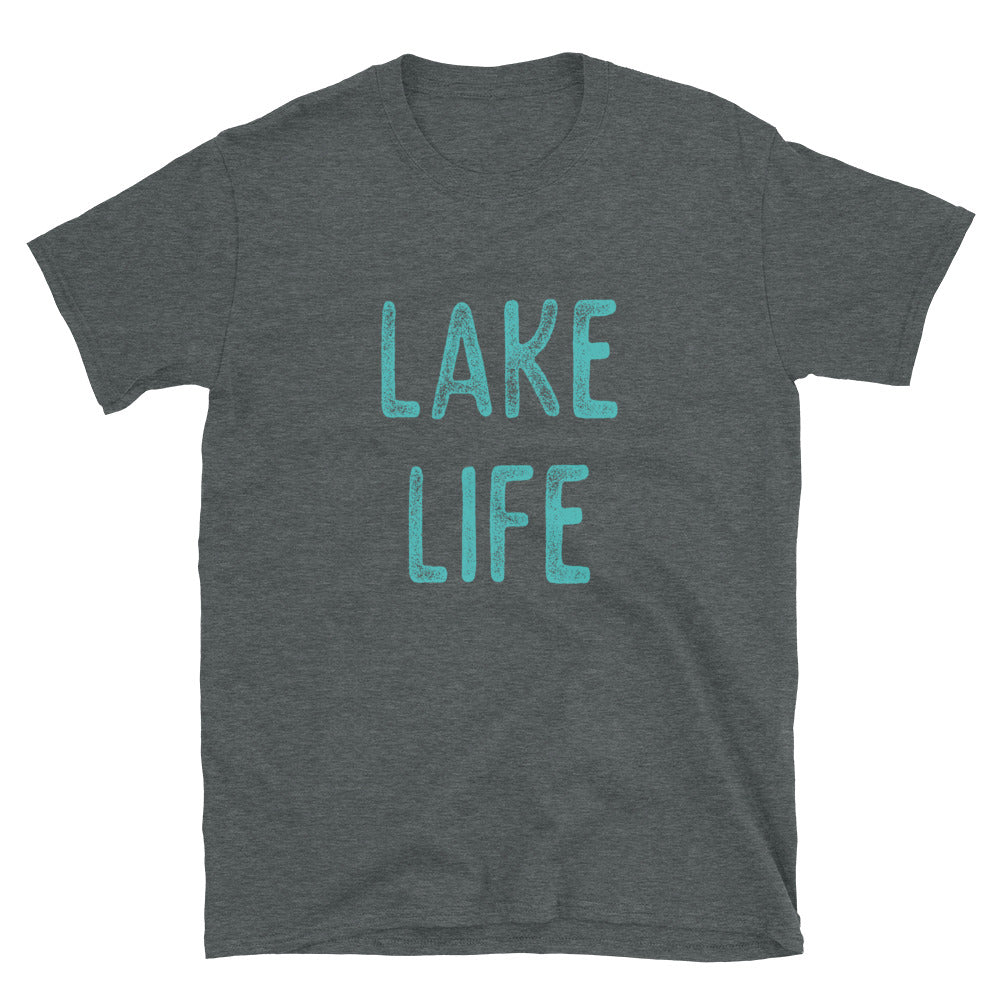 Lake Life Shirt for Men or Women Distressed Lake Life T-Shirt - Captain Woody's Shirts & Beach Club