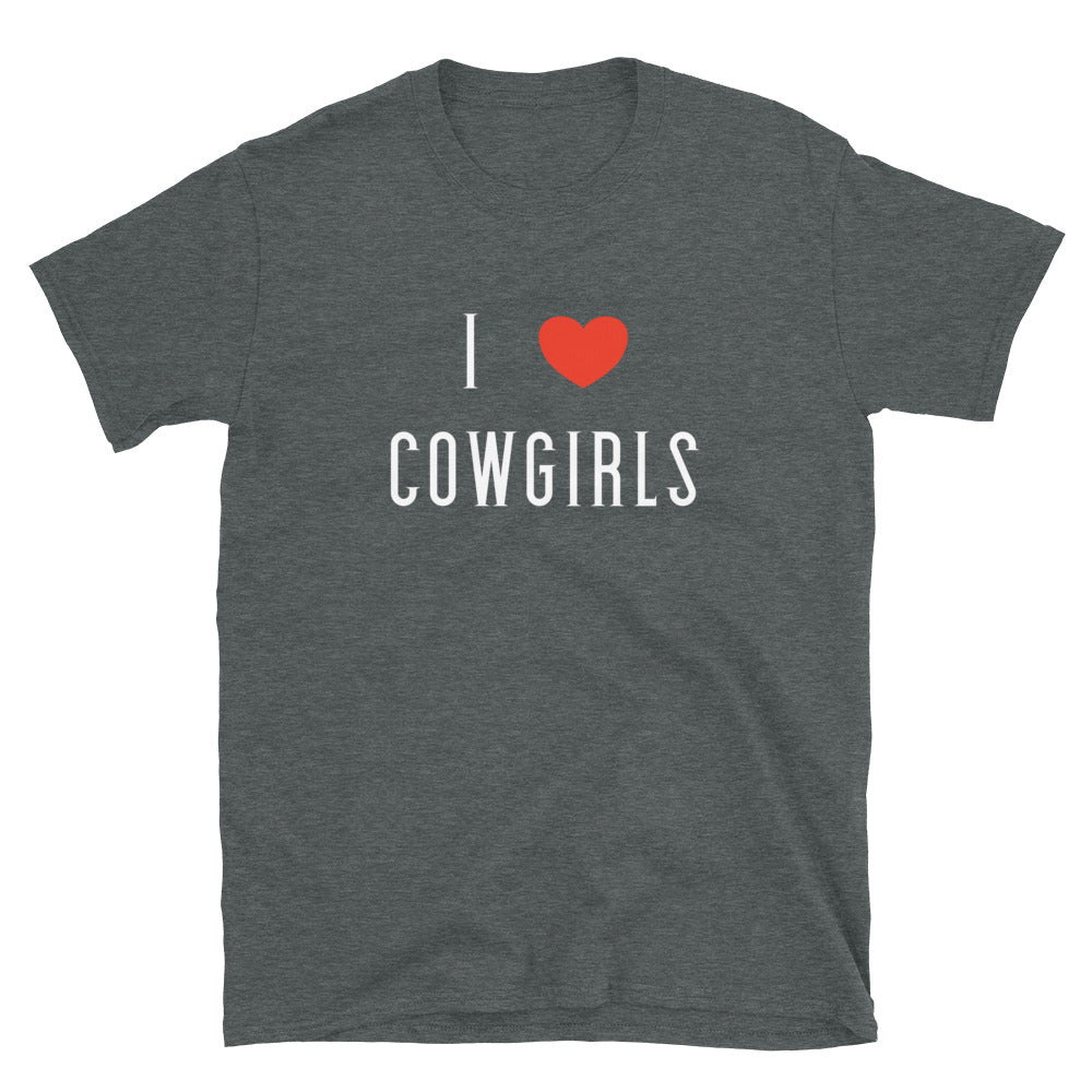 I Love Cowgirls Rodeo T-Shirt
