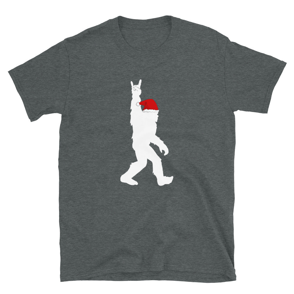Funny Christmas Sasquatch Shirt, Bigfoot Santa Shirt, Bigfoot T-Shirt - Captain Woody's Shirts & Beach Club