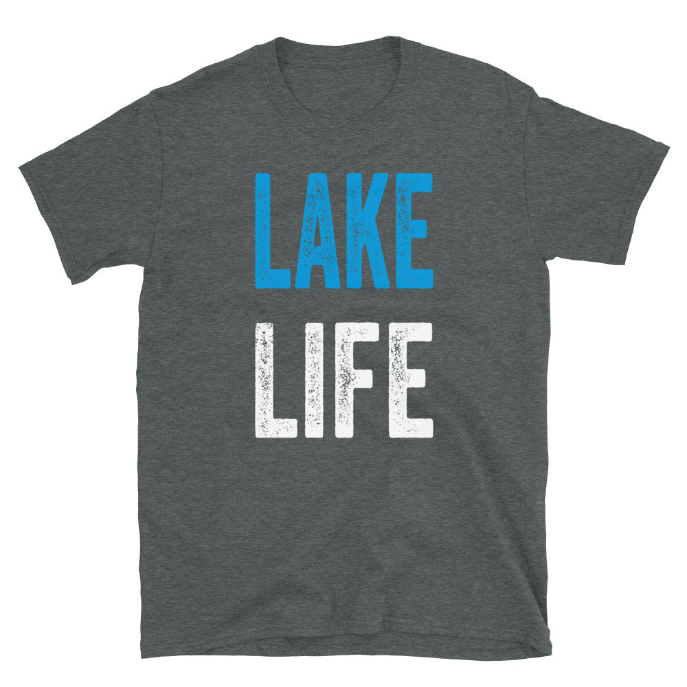 Lake Life Text - Unisex T-Shirt - Captain Woody's Shirts & Beach Club