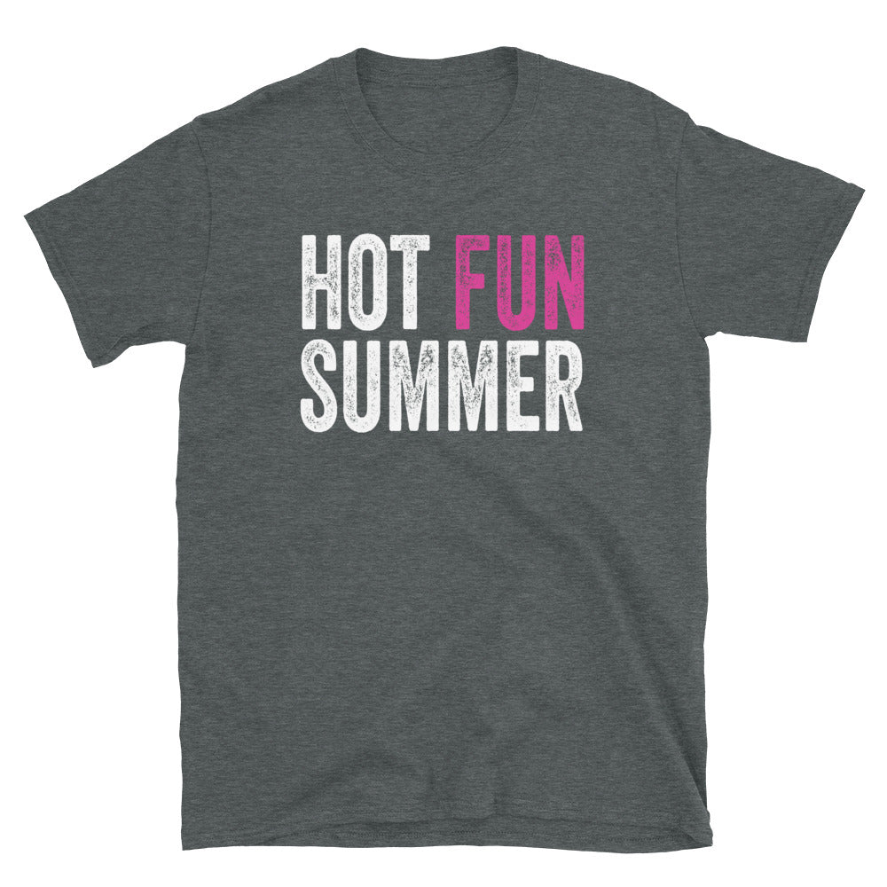 Women's Unisex Hot Fun Summer Shirt, Lake, Beach, Boat Summer Top for Fun in the Summer, Women's Summer T-Shirt - Captain Woody's Shirts & Beach Club