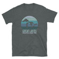 Great Lakes Shirt, Unsalted and Shark Free, Great Lakes Life T-Shirt - Captain Woody's Shirts & Beach Club