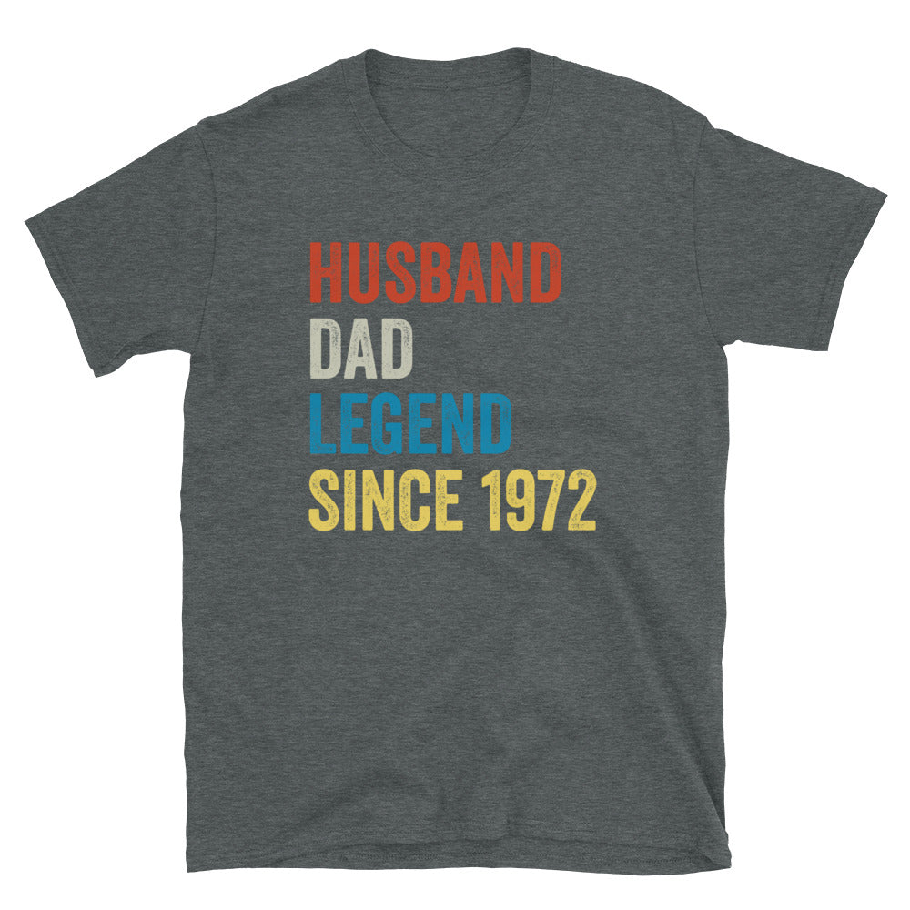 50th Birthday Gift TShirt, Husband Dad Legend Since 1982 Birthday Shirt - Captain Woody's Shirts & Beach Club