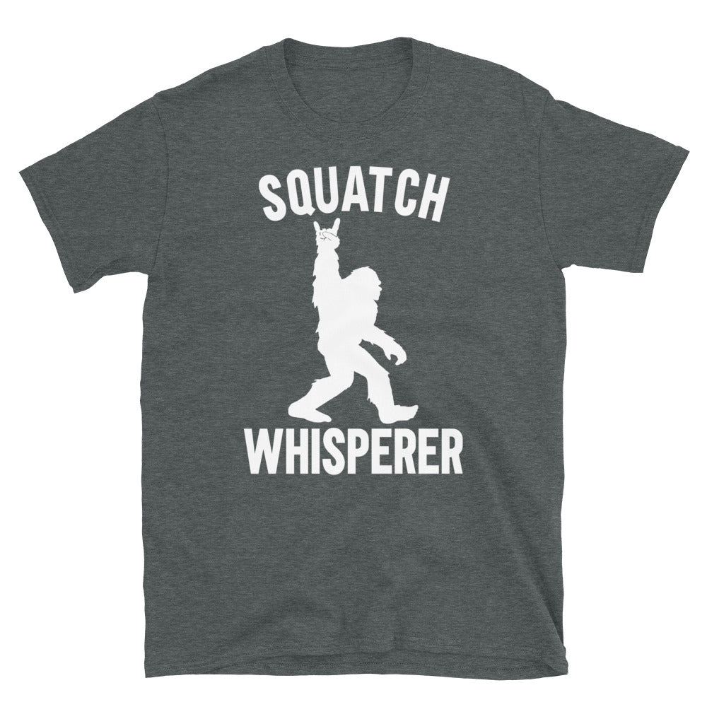 Funny Squatch Whisperer Bigfoot shirt, Sasquatch Believers Gift T-Shirt - Captain Woody's Shirts & Beach Club