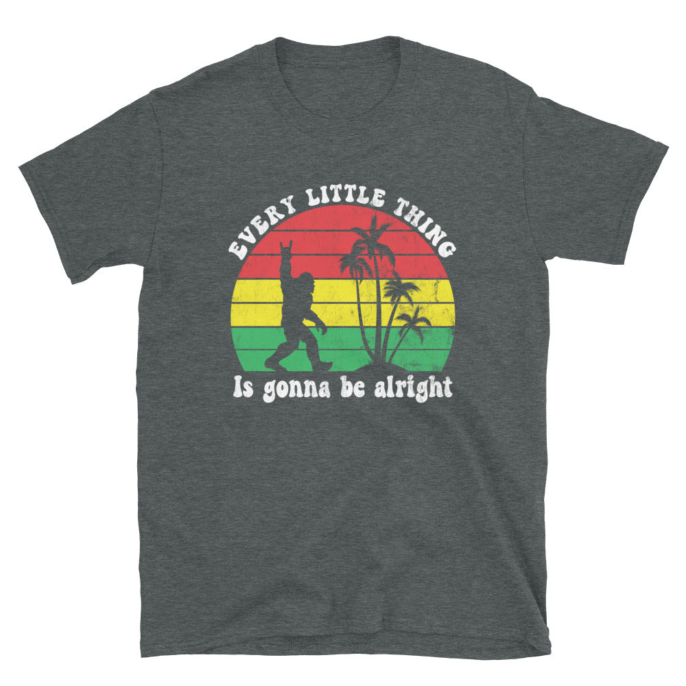Every Little Thing, Jamaica Bigfoot Regge - Unisex T-Shirt - Captain Woody's Shirts & Beach Club