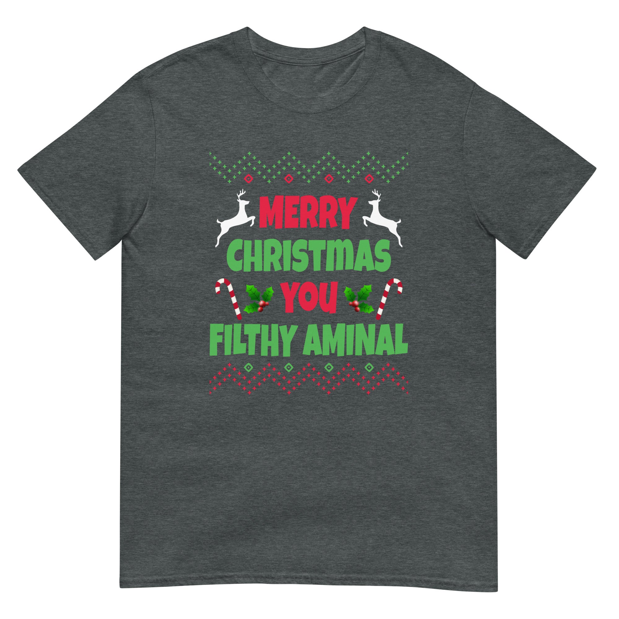 Merry Christmas you Filthy Animal T-Shirt - Captain Woody's Shirts & Beach Club