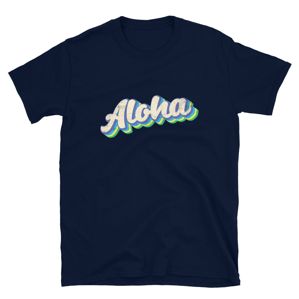 Aloha Hawaiian -  Unisex T-Shirt - Captain Woody's Shirts & Beach Club