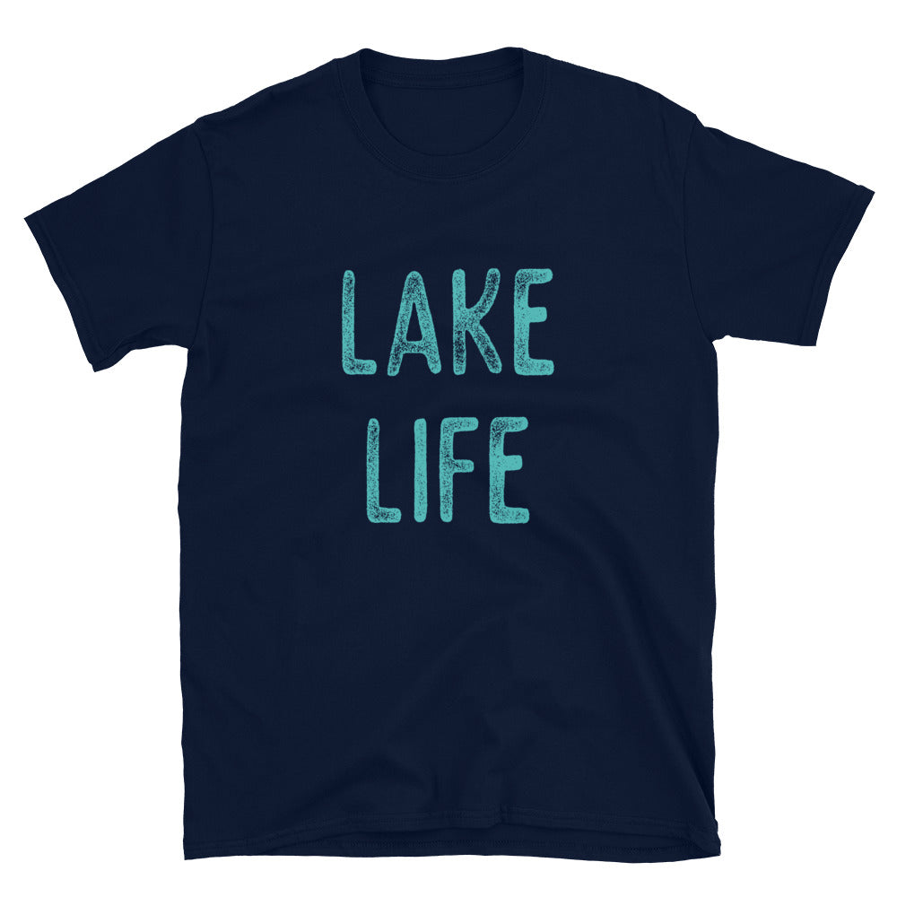 Lake Life Shirt for Men or Women Distressed Lake Life T-Shirt