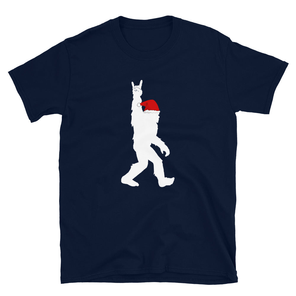 Funny Christmas Sasquatch Shirt, Bigfoot Santa Shirt, Bigfoot T-Shirt - Captain Woody's Shirts & Beach Club
