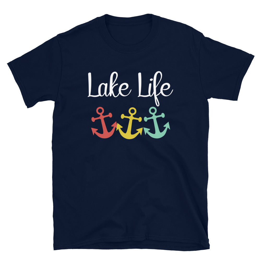 Lake Life Anchors - Unisex T-Shirt