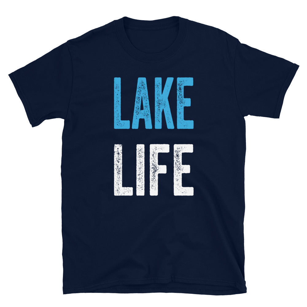 Lake Life Text - Unisex T-Shirt - Captain Woody's Shirts & Beach Club