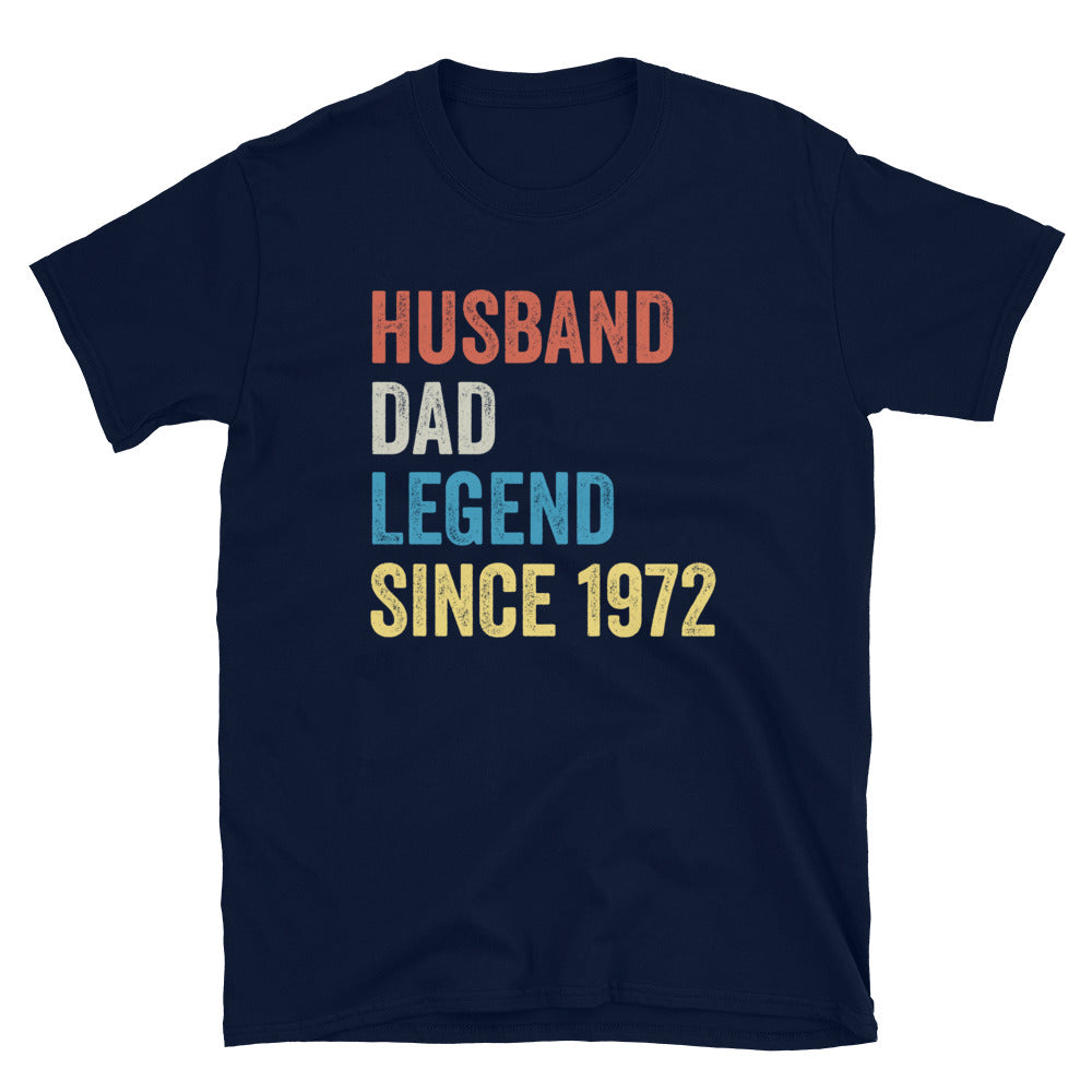 50th Birthday Gift TShirt, Husband Dad Legend Since 1982 Birthday Shirt - Captain Woody's Shirts & Beach Club