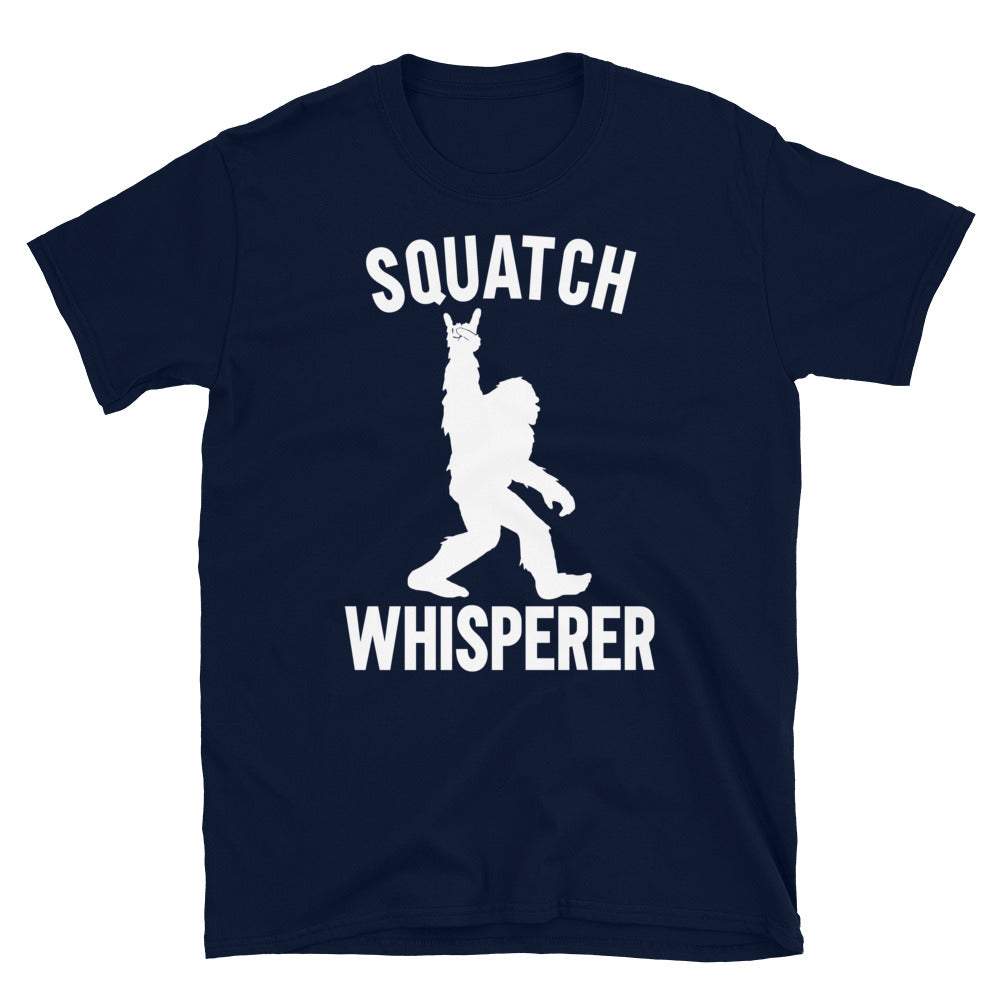 Funny Squatch Whisperer Bigfoot shirt, Sasquatch Believers Gift T-Shirt - Captain Woody's Shirts & Beach Club
