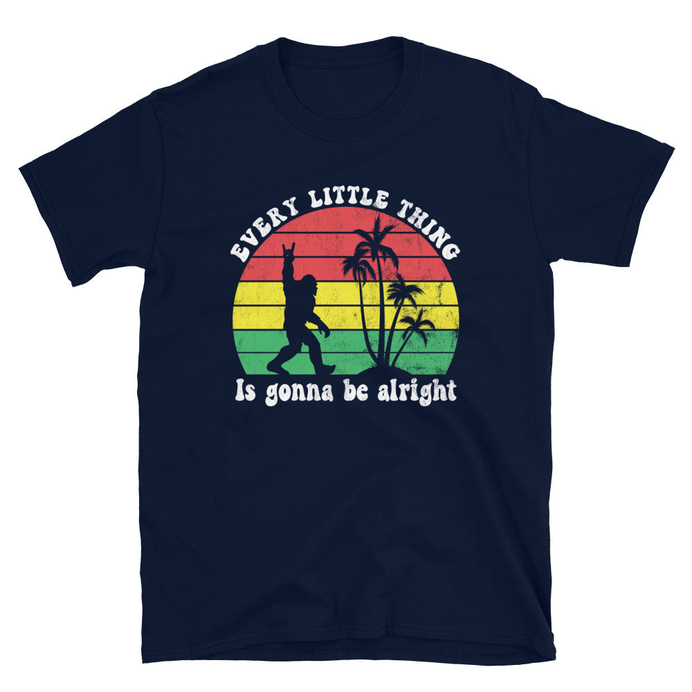 Every Little Thing, Jamaica Bigfoot Regge - Unisex T-Shirt - Captain Woody's Shirts & Beach Club