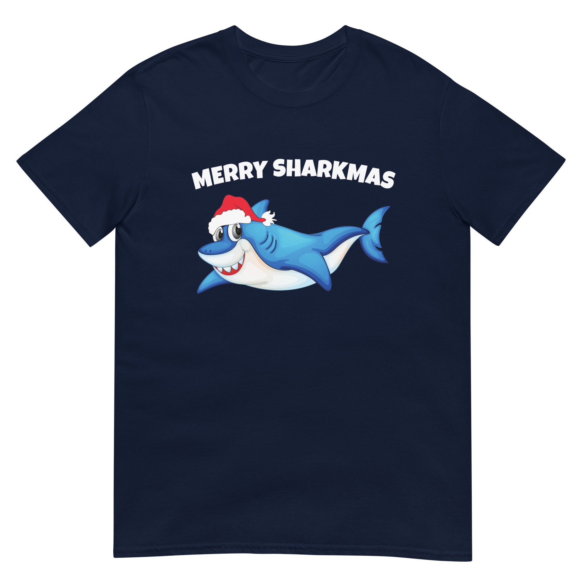 Merry Sharkmas T-Shirt - Captain Woody's Shirts & Beach Club