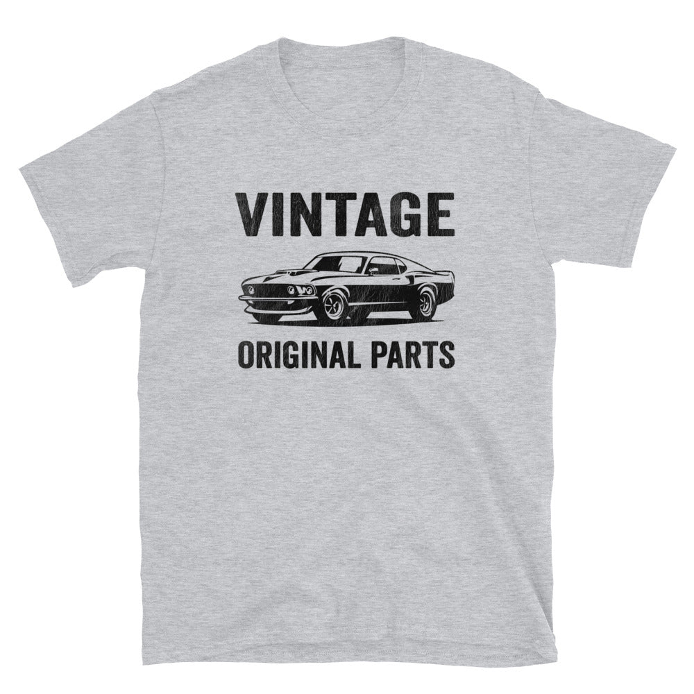 Vintage Original Parts Classic Car Unisex T-Shirt - Captain Woody's Shirts & Beach Club