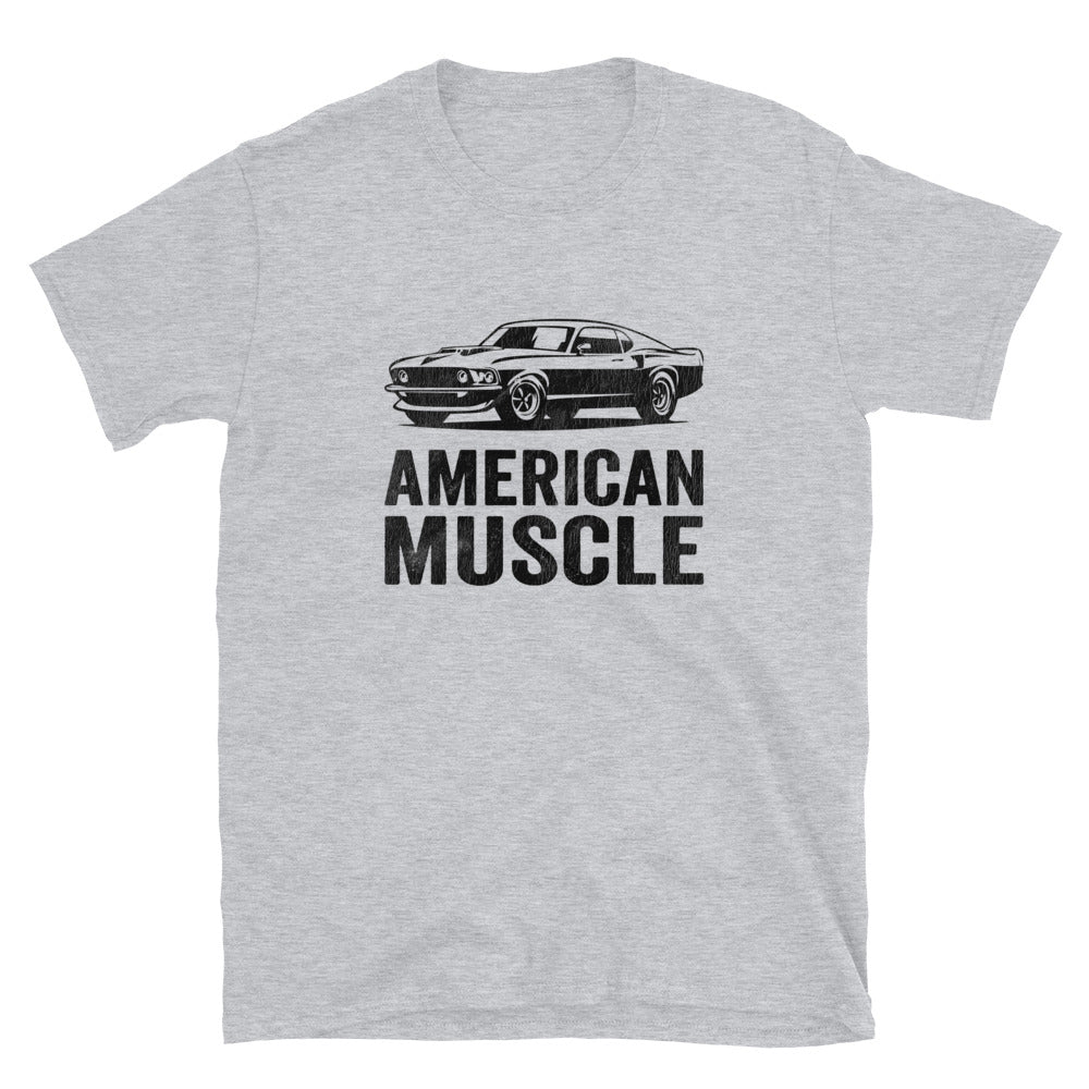 Vintage American Muscle Car Unisex T-Shirt - Captain Woody's Shirts & Beach Club