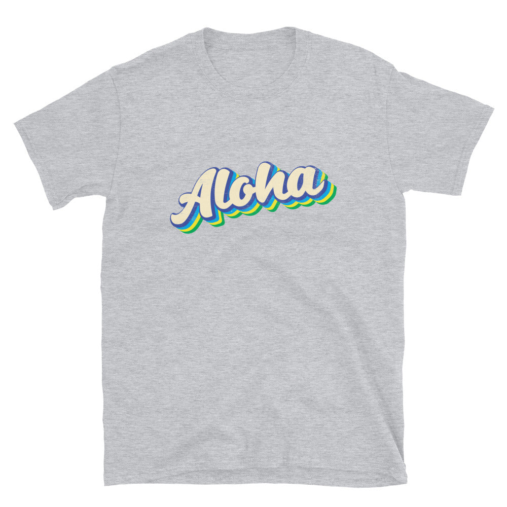 Aloha Hawaiian -  Unisex T-Shirt - Captain Woody's Shirts & Beach Club
