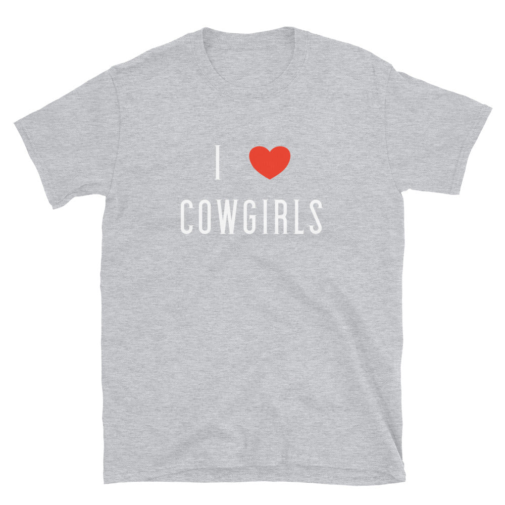 I Love Cowgirls Rodeo T-Shirt