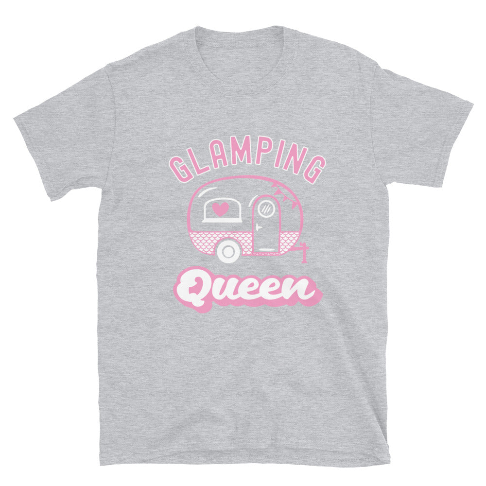 Glamping Women's Camping Shirt, Mom Camping Tee for Happy Camper Women T-Shirt