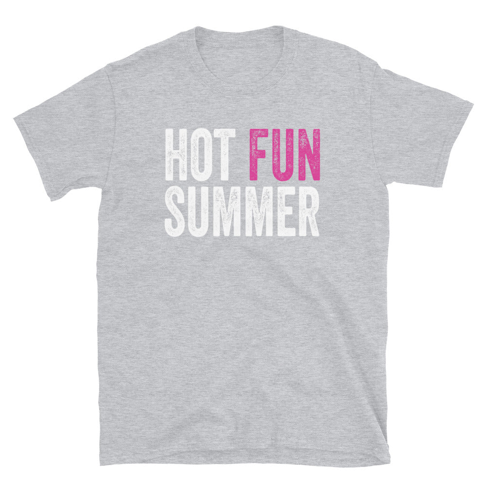 Women's Unisex Hot Fun Summer Shirt, Lake, Beach, Boat Summer Top for Fun in the Summer, Women's Summer T-Shirt - Captain Woody's Shirts & Beach Club