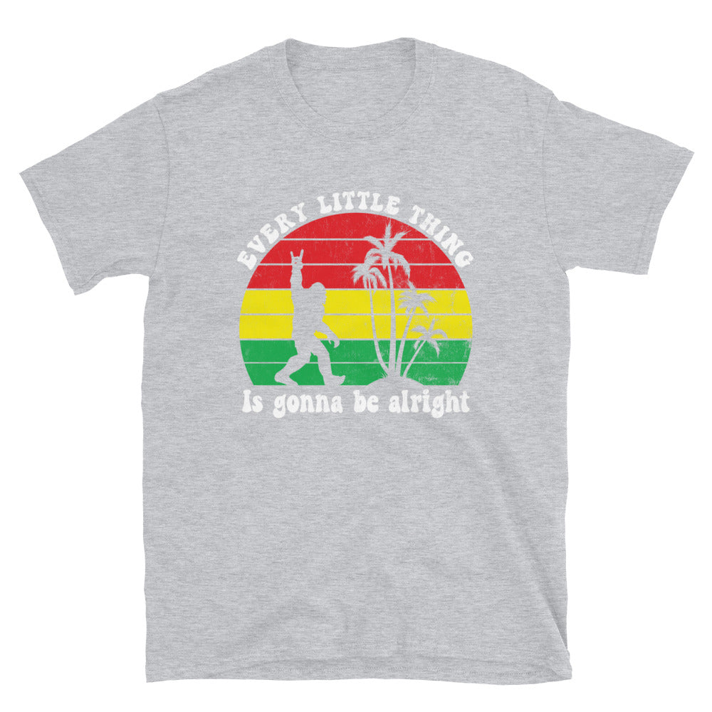 Every Little Thing, Jamaica Bigfoot Regge - Unisex T-Shirt - Captain Woody's Shirts & Beach Club