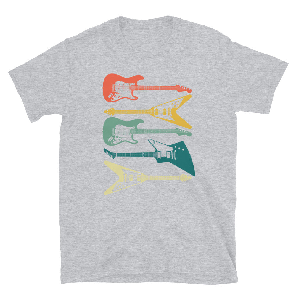 Guitars T-Shirt - Captain Woody's Shirts & Beach Club