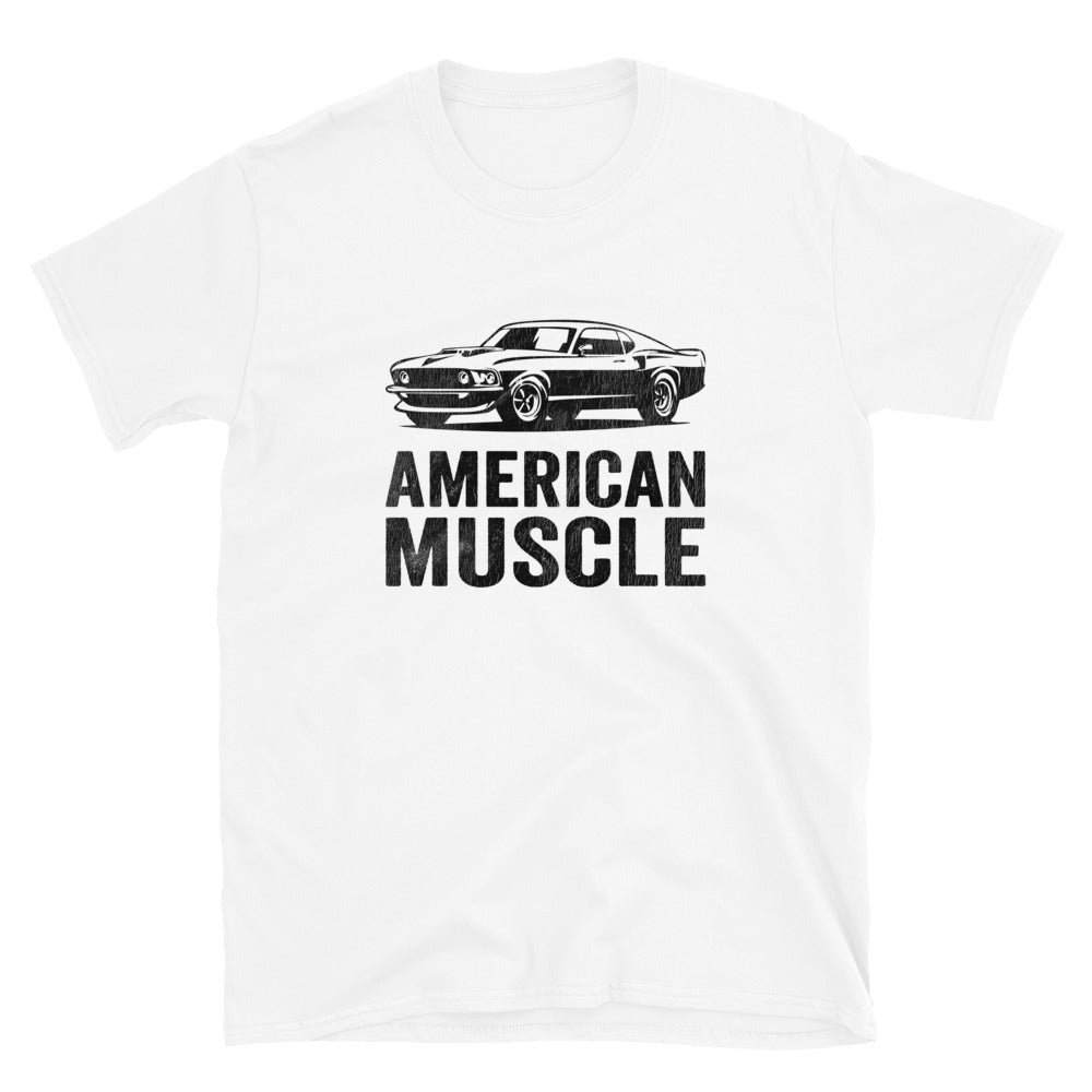 Vintage American Muscle Car Unisex T-Shirt - Captain Woody's Shirts & Beach Club