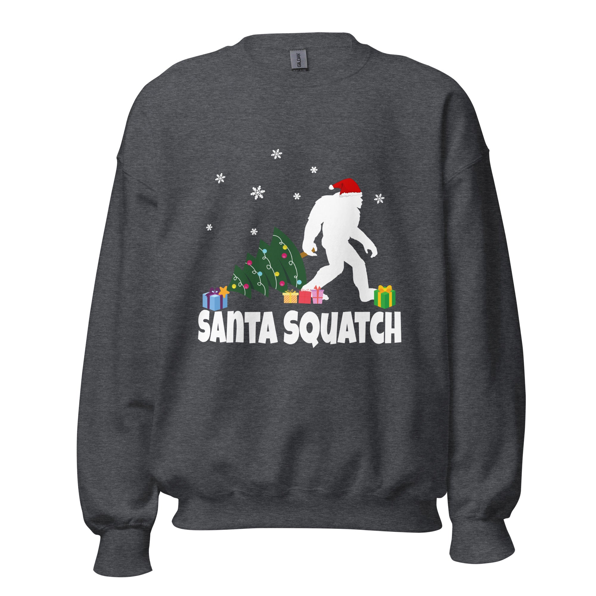 Santa Squatch Sweatshirt - Captain Woody's Shirts & Beach Club