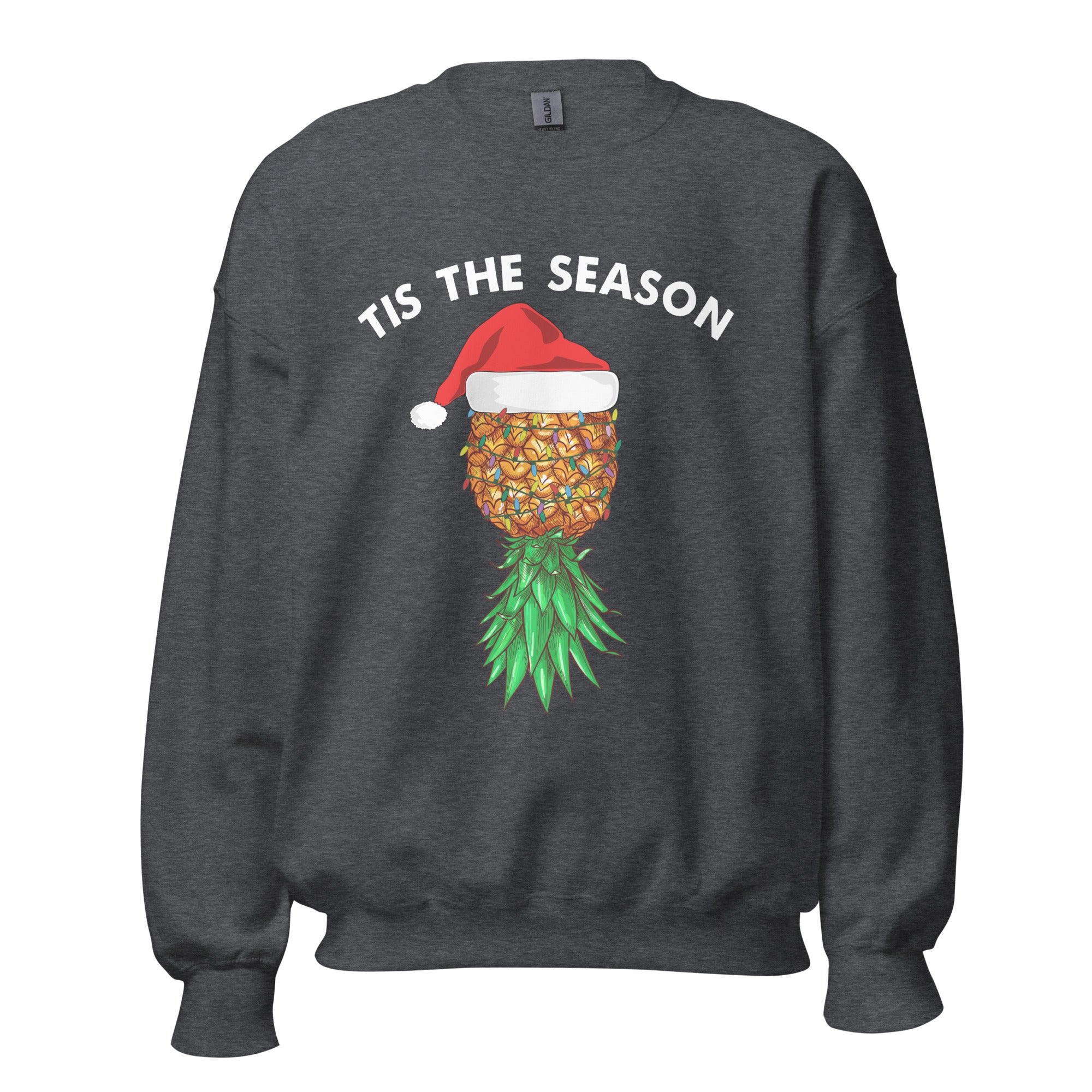 Tis the Season, Upside Down Pineapple Swingers Sweatshirt - Captain Woody's Shirts & Beach Club