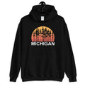 Pine Tree Sunset Michigan Hoodie - Captain Woody's Shirts & Beach Club