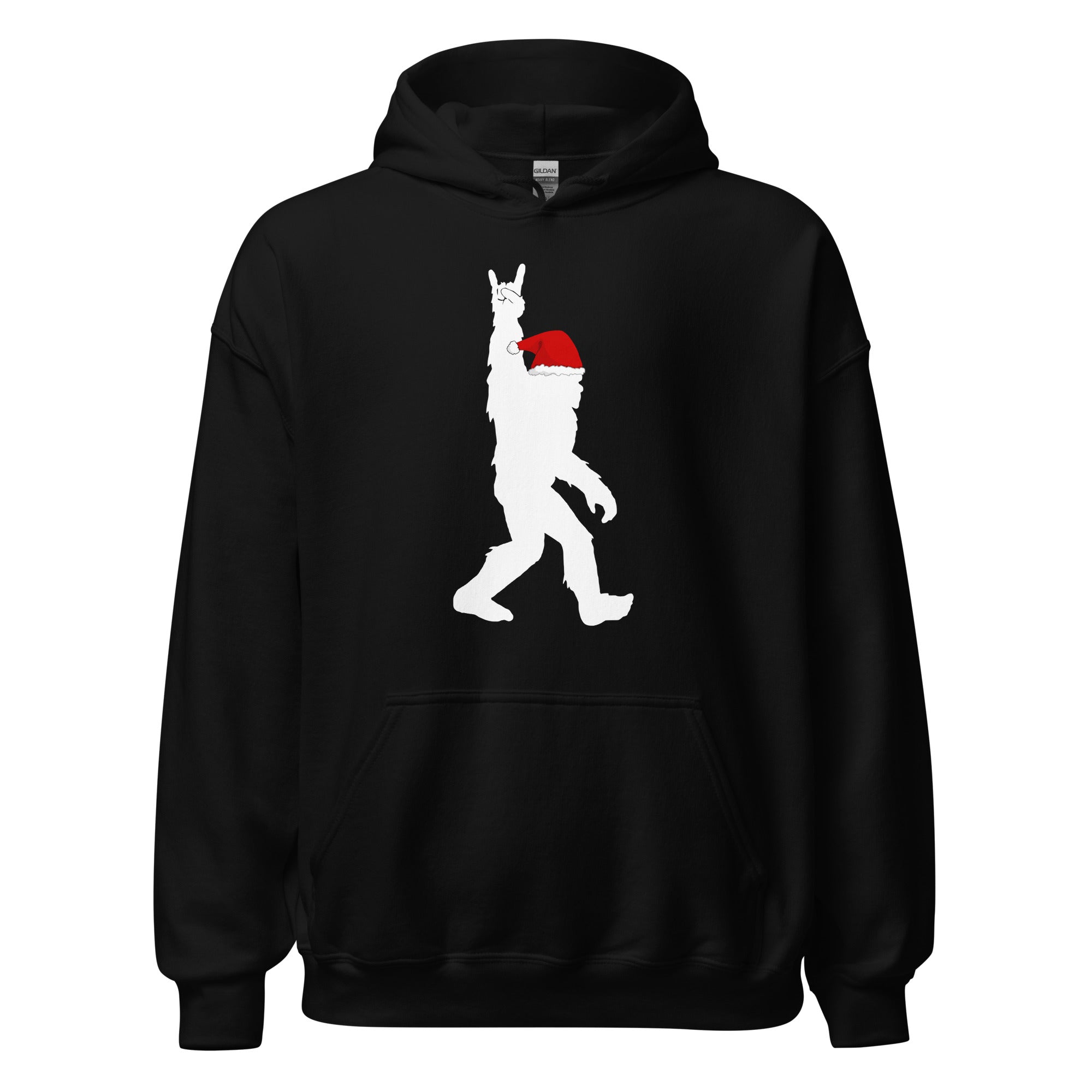 Santa Bigfoot Hoodie - Captain Woody's Shirts & Beach Club