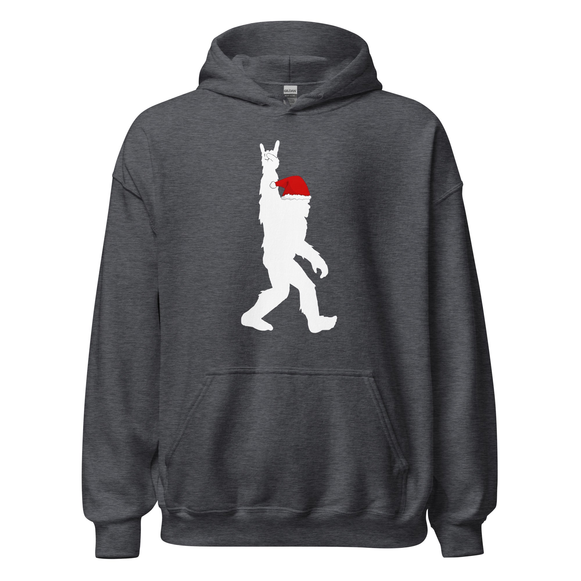Santa Bigfoot Hoodie - Captain Woody's Shirts & Beach Club