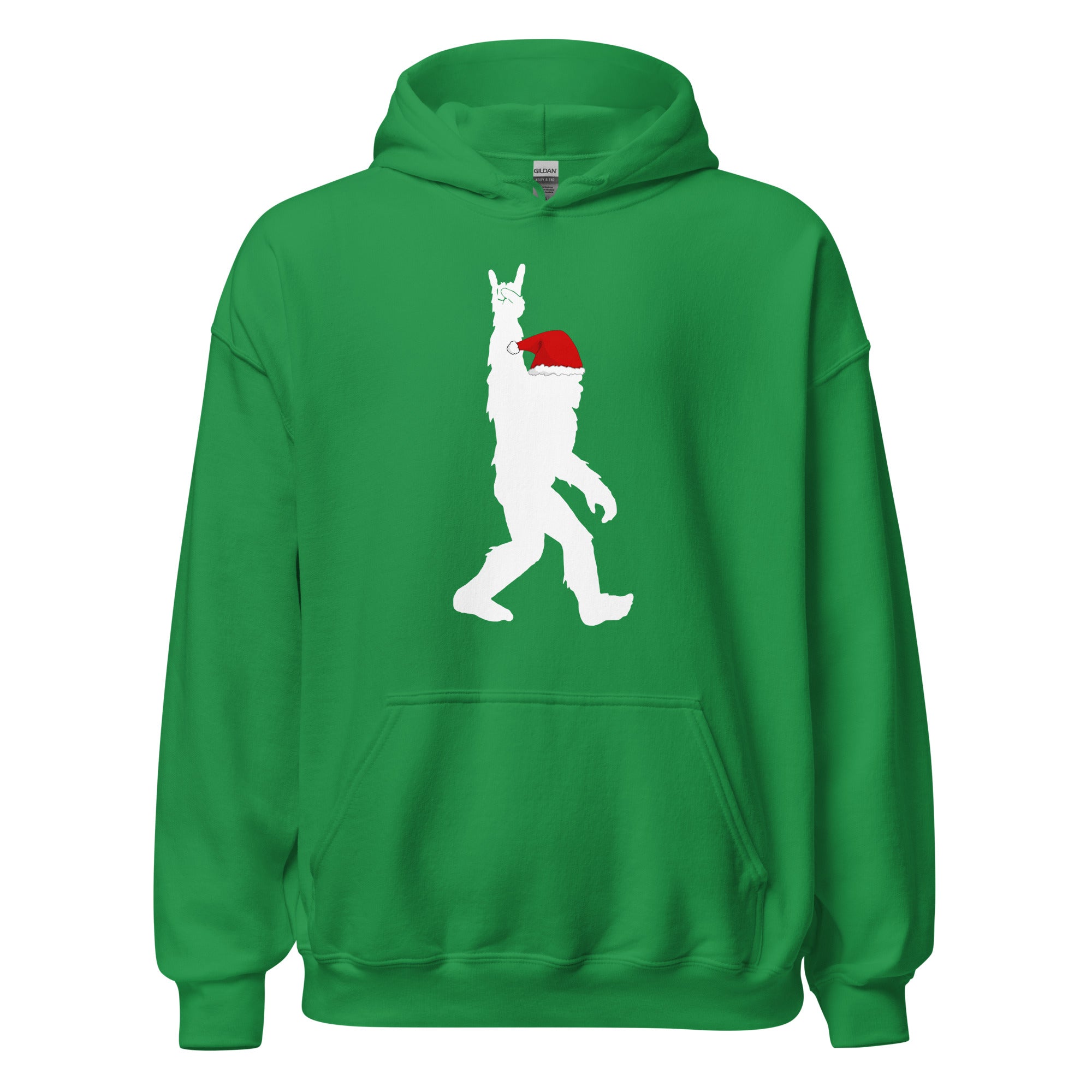 Santa Bigfoot Hoodie - Captain Woody's Shirts & Beach Club