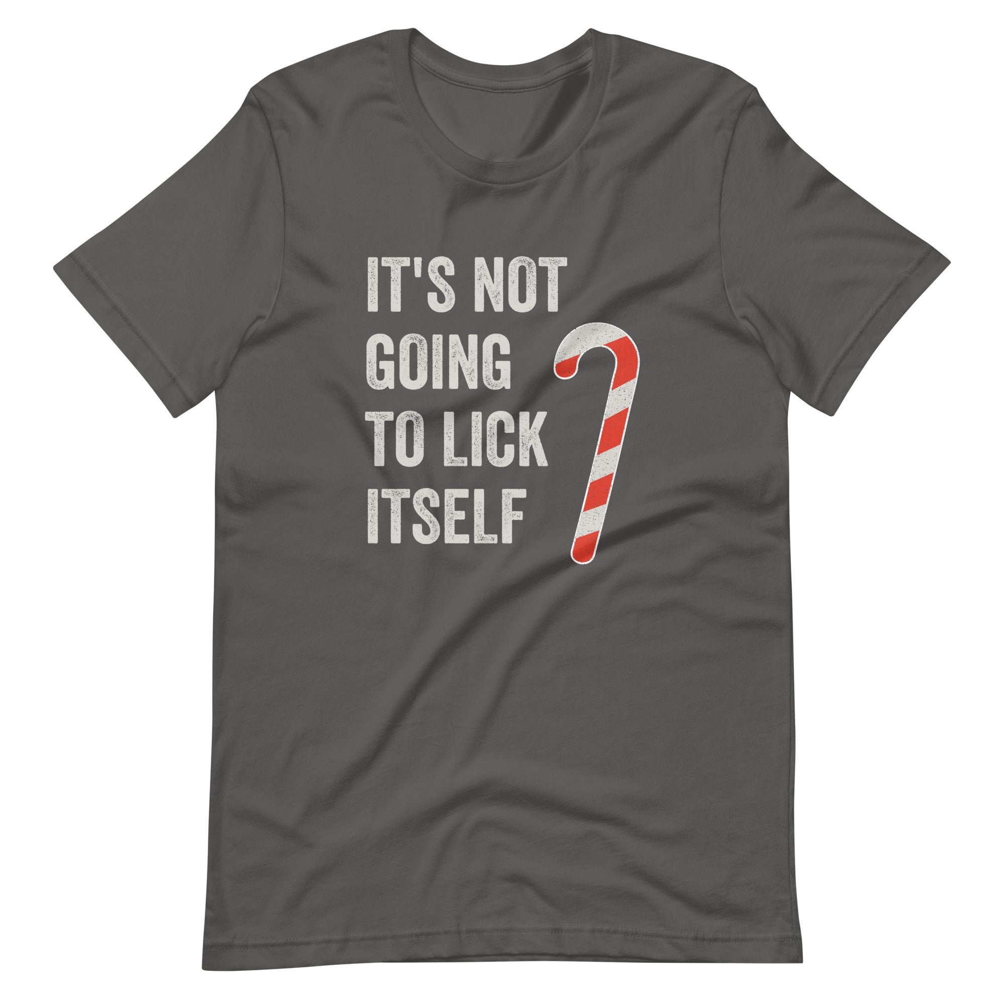 Funny Christmas, "It's Not Going to Lick Itself" Humorous Holiday Tee, Perfect for Gifts & Secret Santa Unisex Shirt - Captain Woody's Shirts & Beach Club