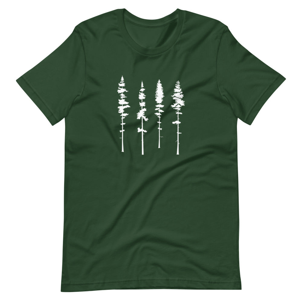 Skinny Pine Tree - Unisex Tee - Captain Woody's Shirts & Beach Club
