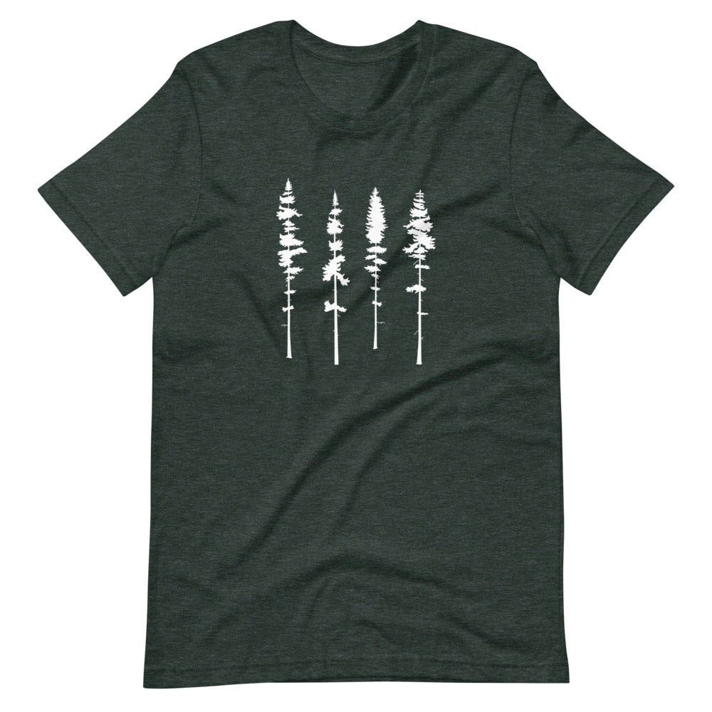 Skinny Pine Tree - Unisex Tee - Captain Woody's Shirts & Beach Club
