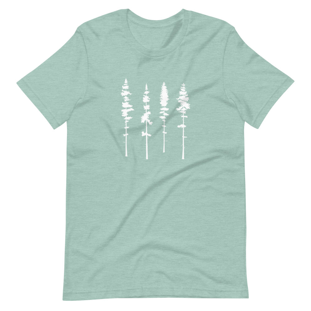 Skinny Pine Tree - Unisex Tee - Captain Woody's Shirts & Beach Club