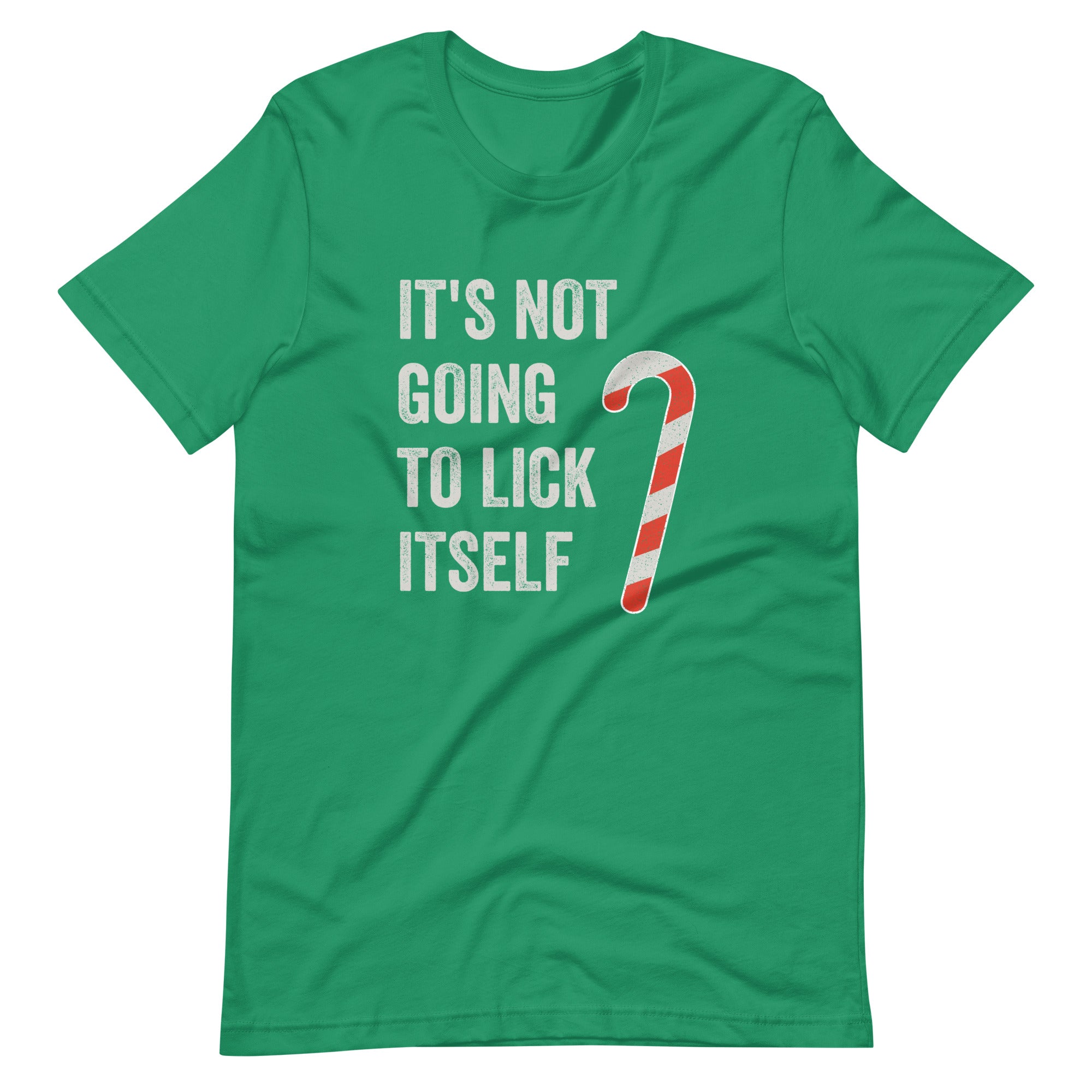 Funny Christmas, "It's Not Going to Lick Itself" Humorous Holiday Tee, Perfect for Gifts & Secret Santa Unisex Shirt - Captain Woody's Shirts & Beach Club