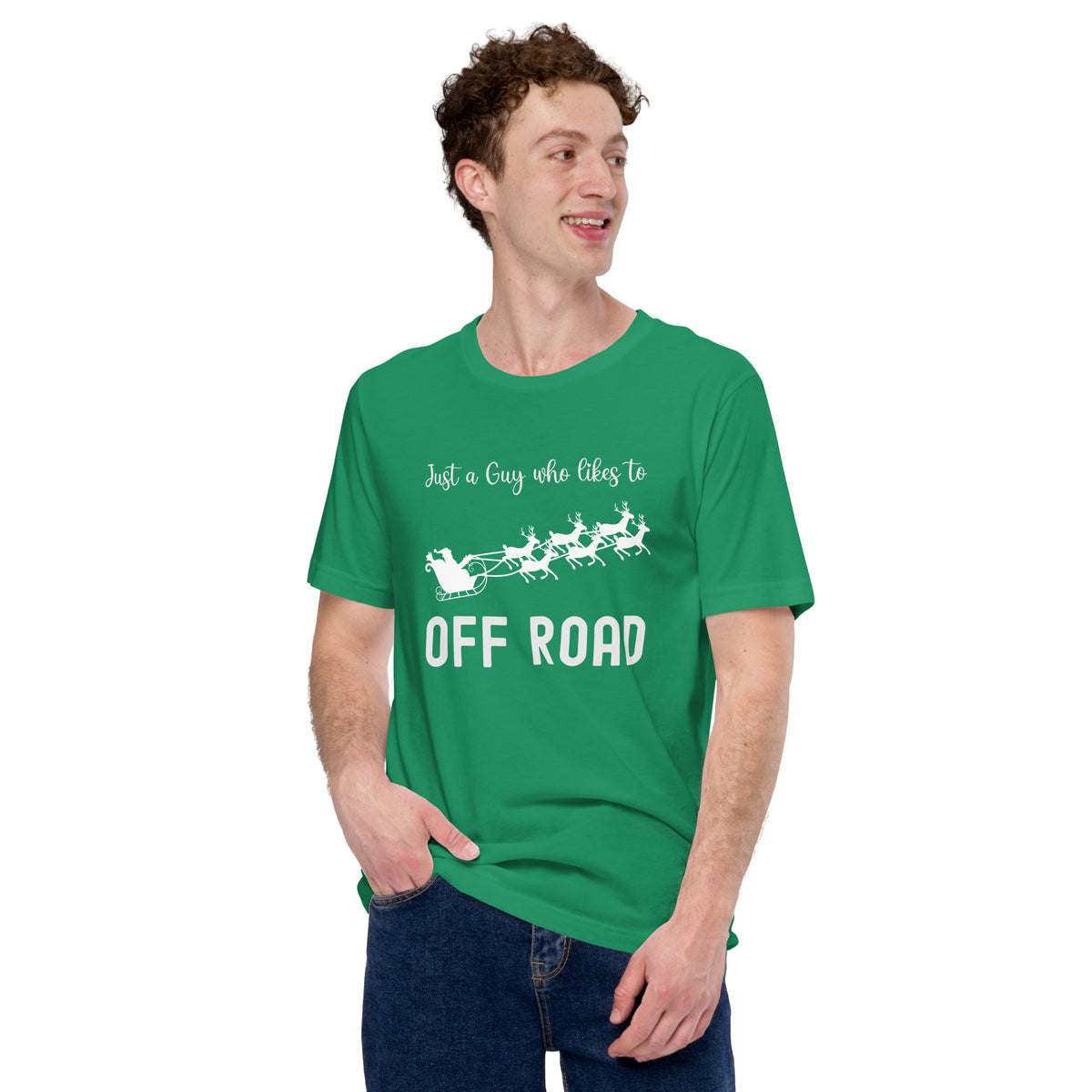 Offroad Santa - Asphalt - Captain Woody's Shirts & Beach Club