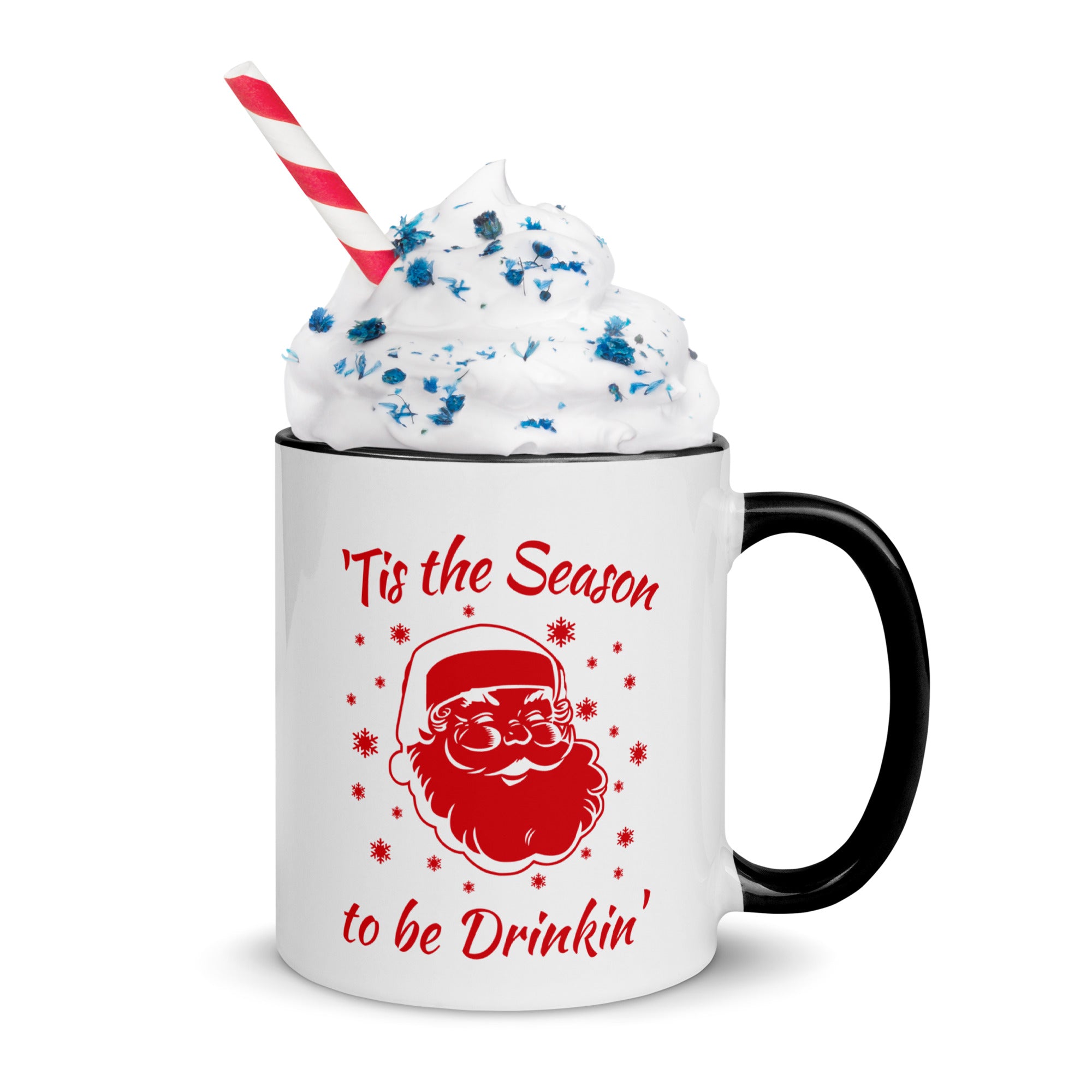 Tis the Season to be Drinkin' Santa Mug - Captain Woody's Shirts & Beach Club