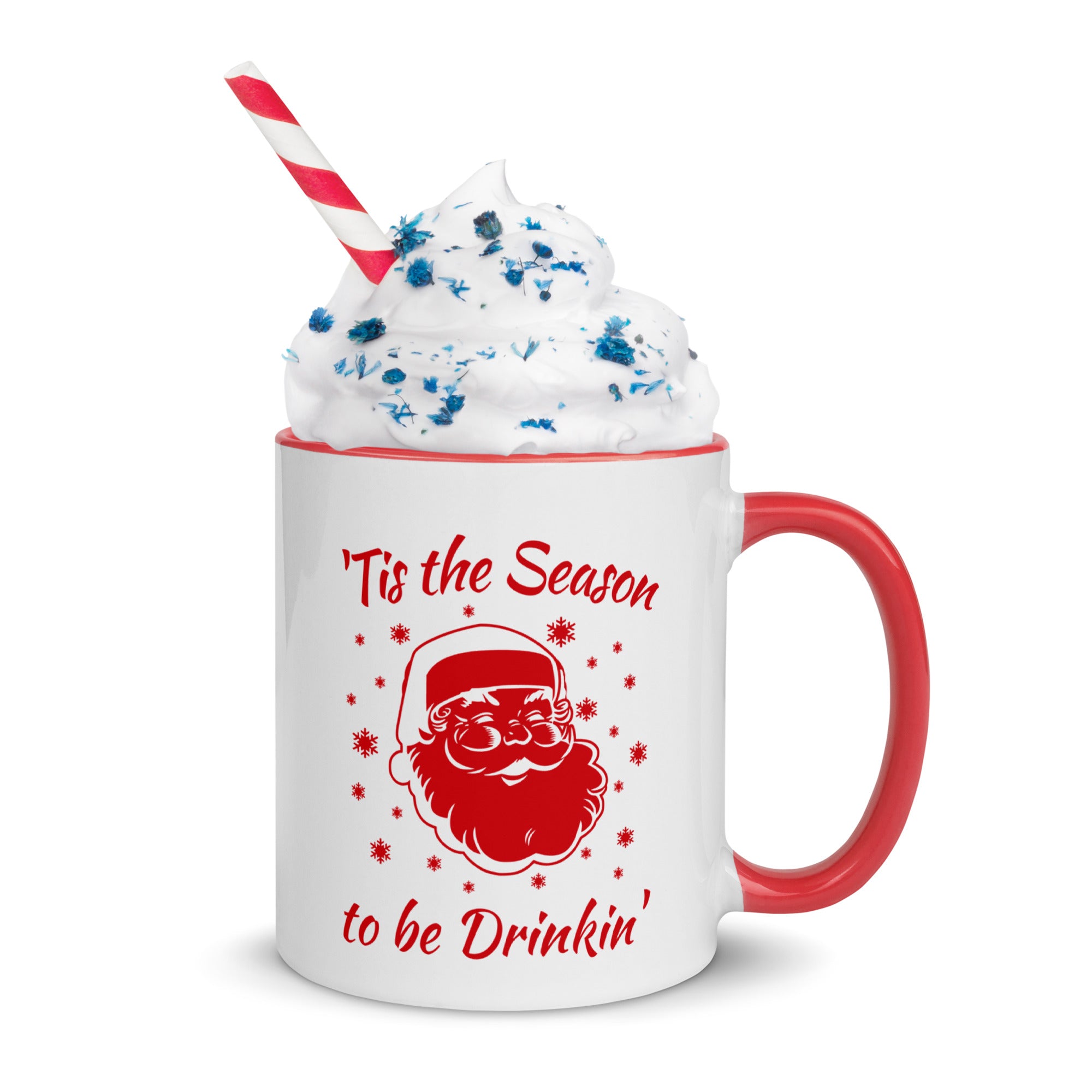 Tis the Season to be Drinkin' Santa Mug - Captain Woody's Shirts & Beach Club