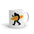 Squatchy Surfer Coffee Mug - Captain Woody's Shirts & Beach Club