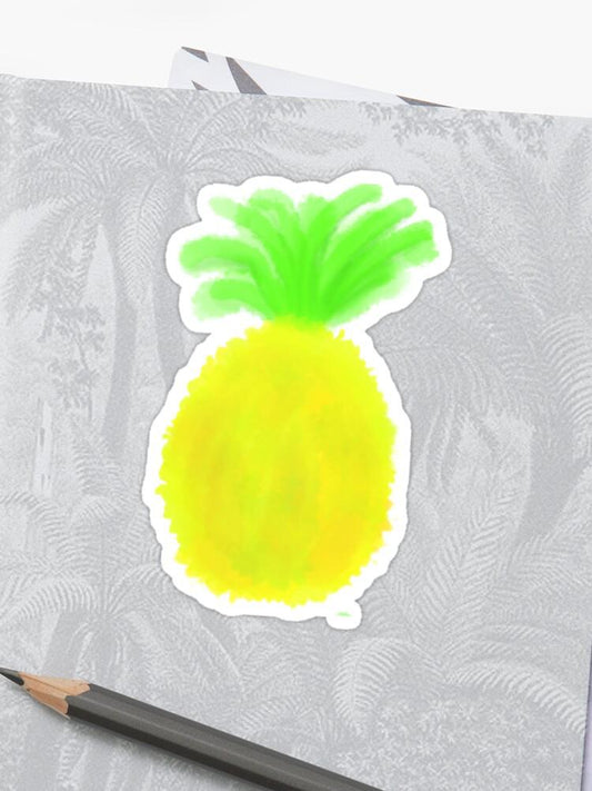 Cosmic Pineapple Sticker - Captain Woody's Locker